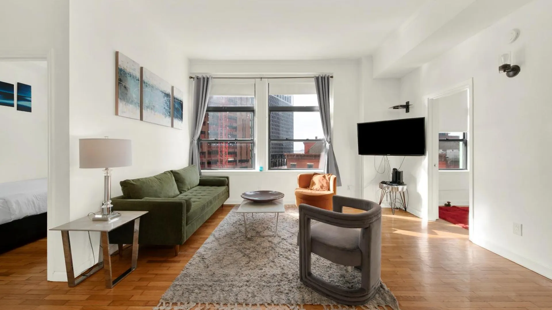 Four Bedroom Penthouse With Views Of Statue Of Liberty 纽约 公寓