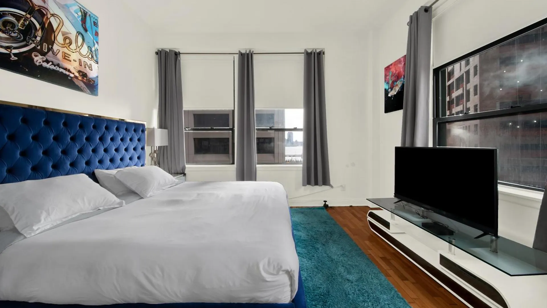 Apartmán Four Bedroom Penthouse With Views Of Statue Of Liberty New York