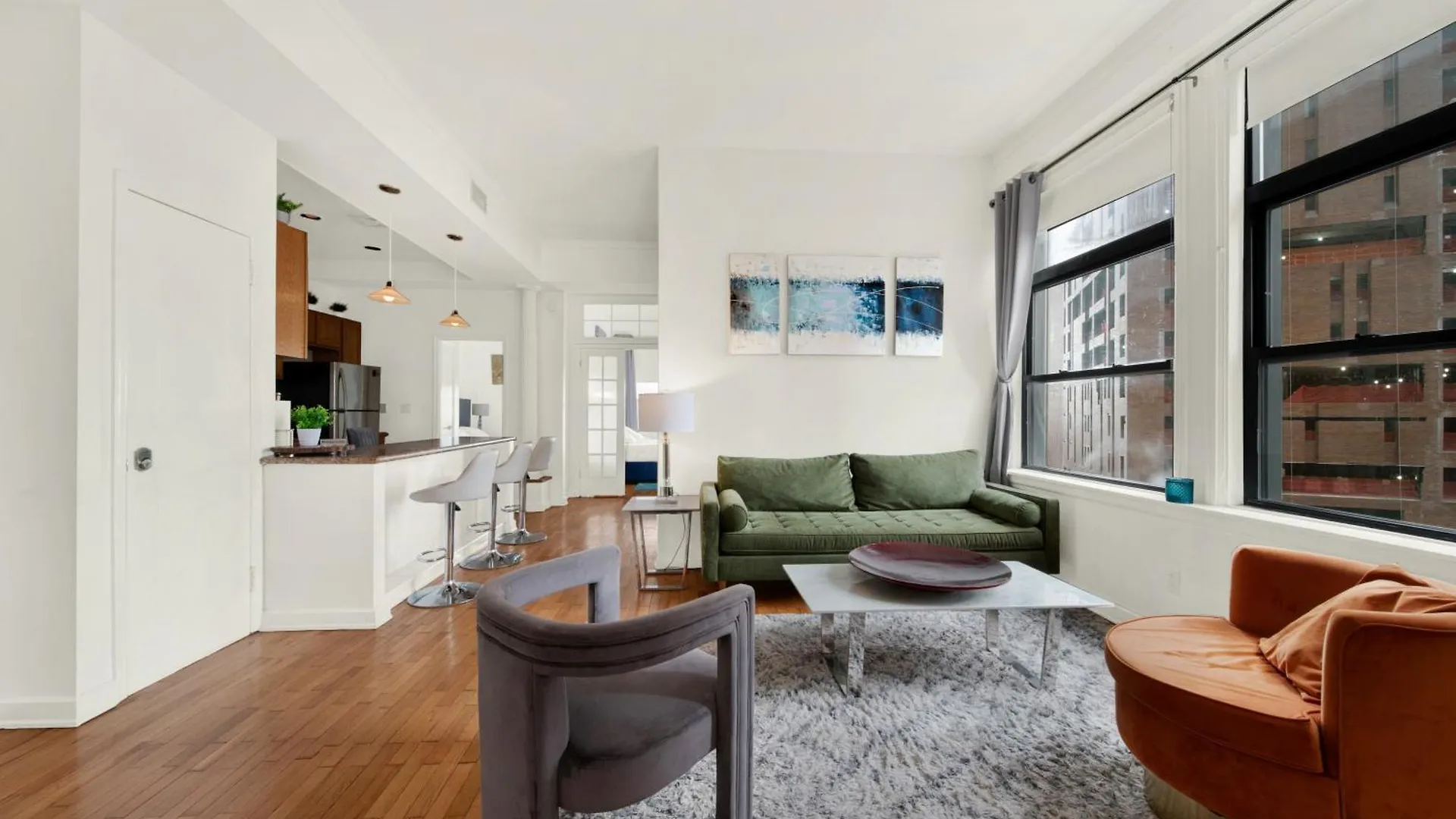 Four Bedroom Penthouse With Views Of Statue Of Liberty New York