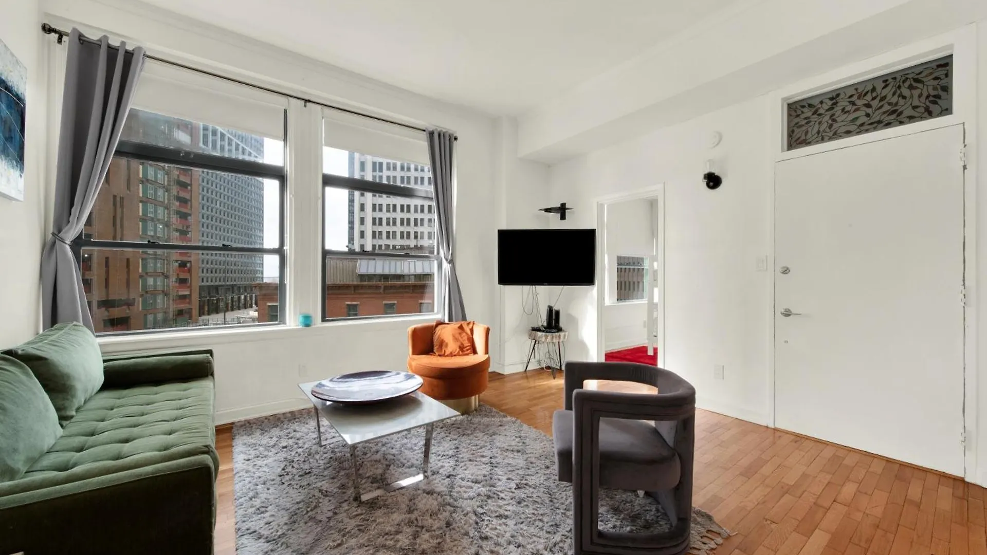Four Bedroom Penthouse With Views Of Statue Of Liberty New York Apartmán