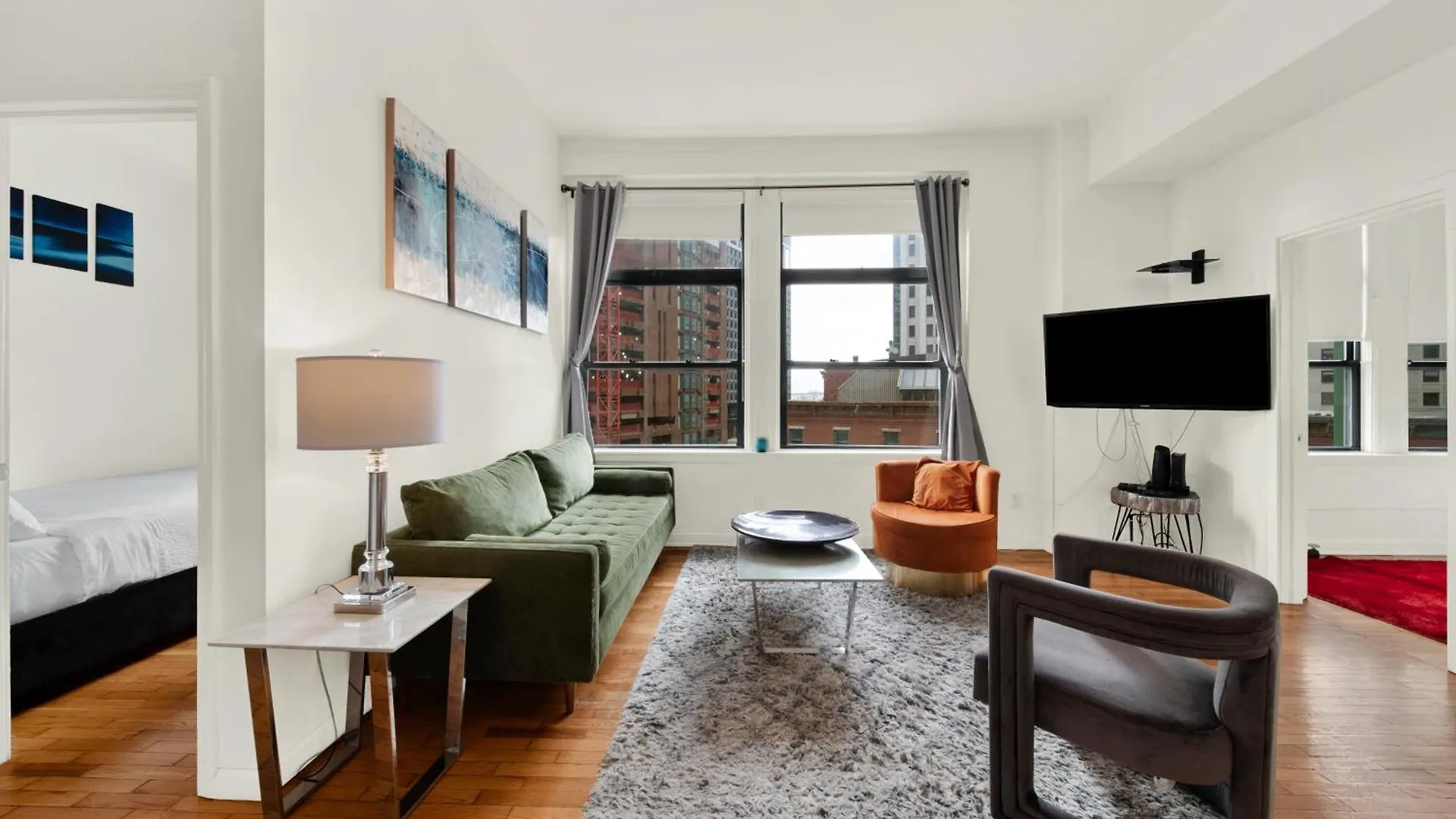 Four Bedroom Penthouse With Views Of Statue Of Liberty New York